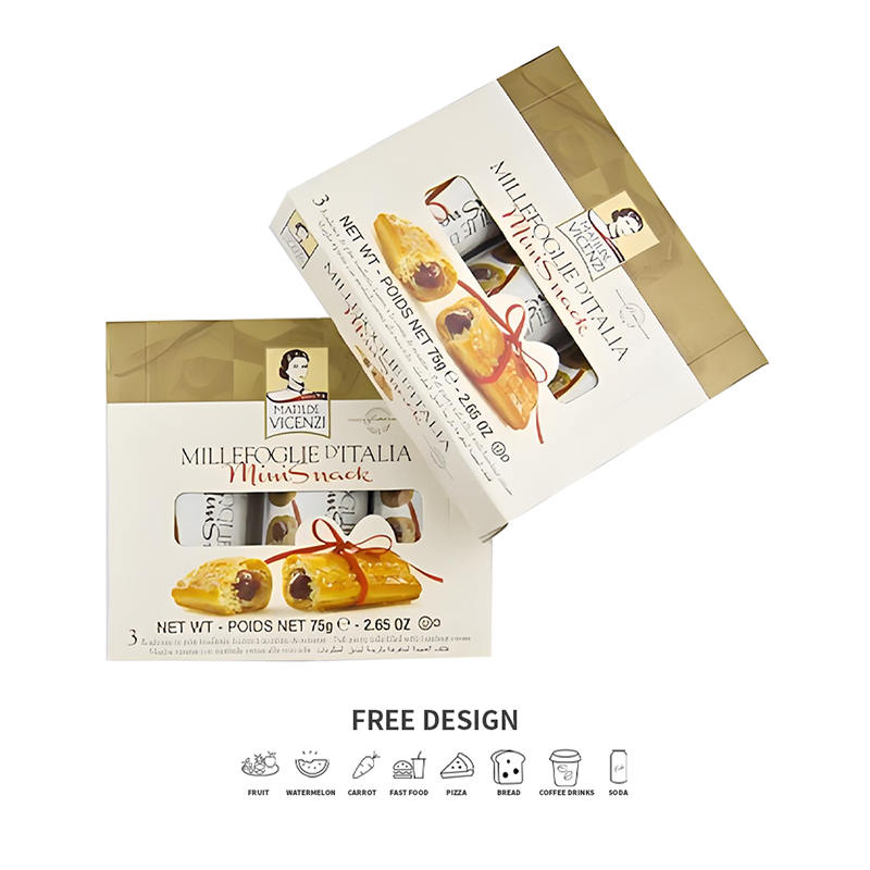 ঢেউতোলা বিস্কুট প্যাকেজিং বক্স