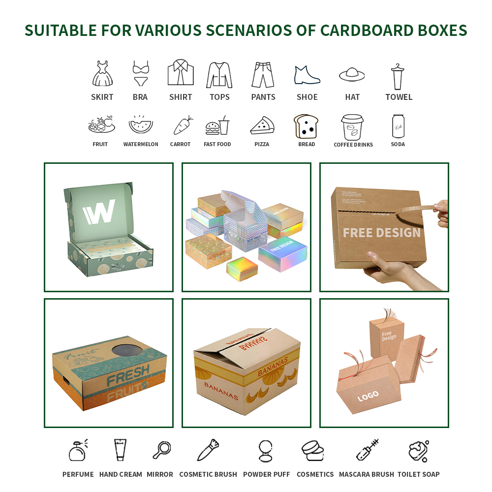 কাস্টম ঢেউতোলা মেইলার বক্স