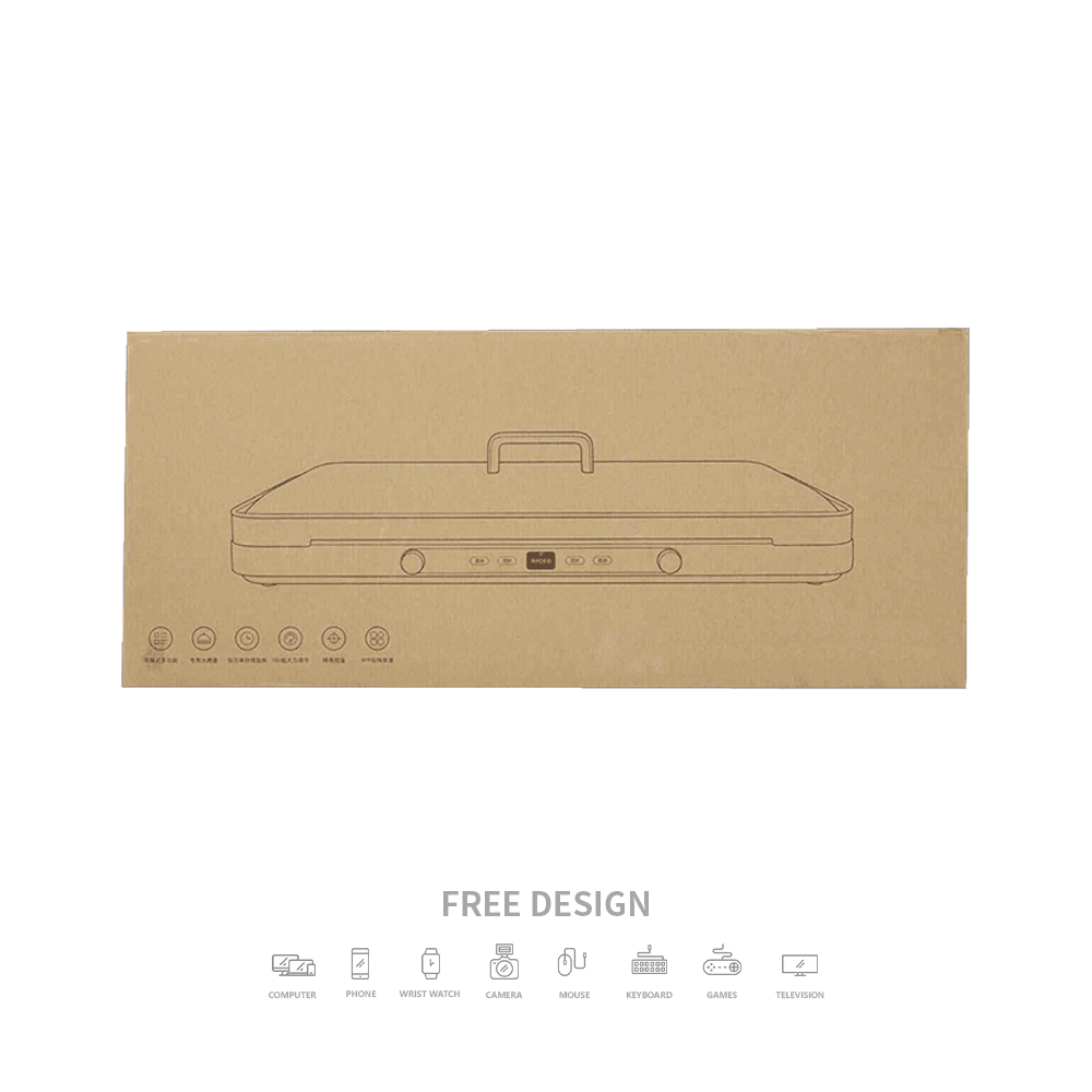 ঢেউতোলা মাইক্রো-ওয়েভ ওভেন প্যাকেজিং বক্স